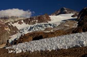 Besteigung des Marmolejo dem Südlichsten Sechsttausender-Radreise mit Kindern durch Patagonien-Argentinien und Chile-Axel Bauer, Wibke Raßbach Smilla und Selma